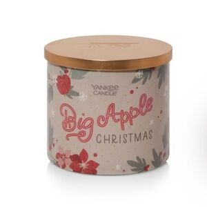 Yankee Candle Big Apple Christmas 3 Wick 14.5oz NWT